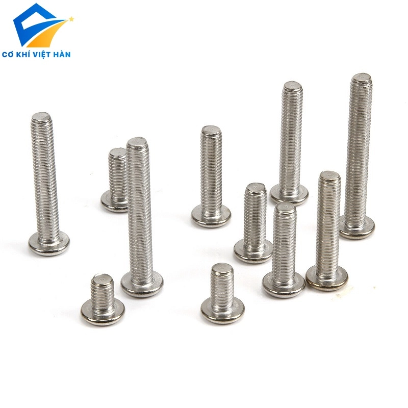 Bu lông lục giác chìm đầu dẹt inox / Bu lông lục giác chìm đầu dù inox
