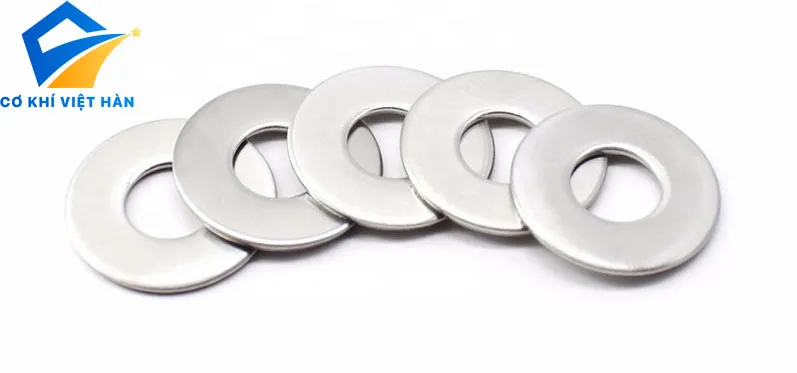 Long Đen Phẳng Inox DIN 125-A