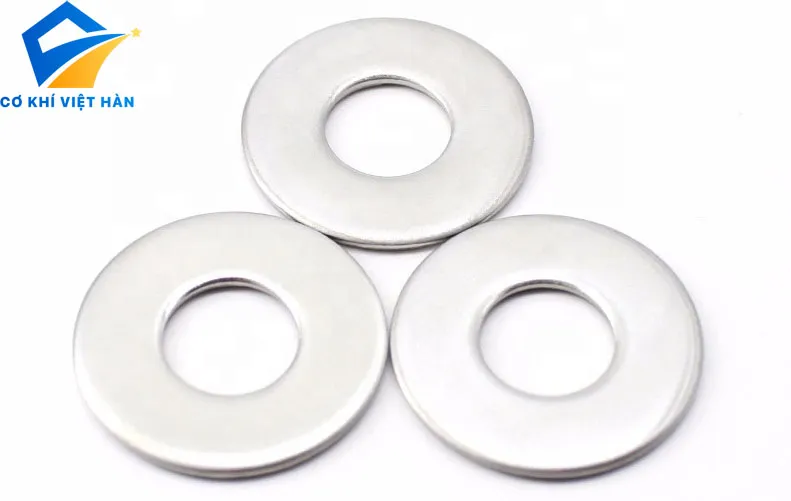 Long Đen Phẳng Inox DIN 125-A