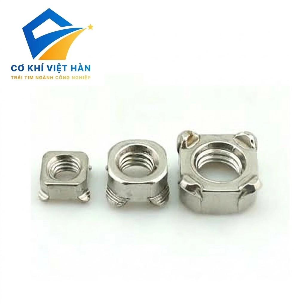ĐAI ỐC HÀN BỐN CHÂN INOX