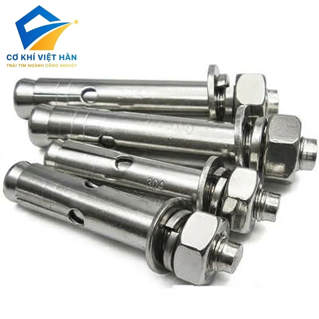 TẮC KÊ NỞ INOX 304 - BULONG NỞ INOX 304