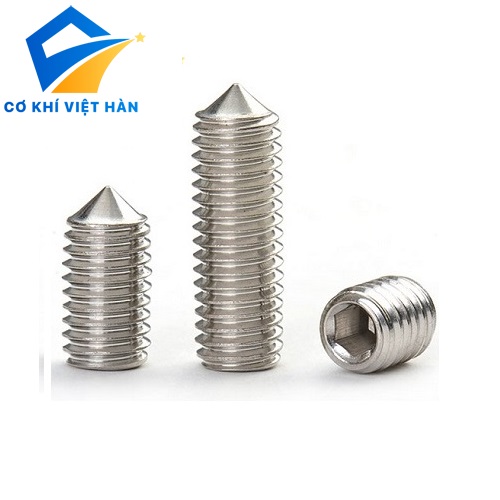 VÍT TRÍ INOX LỤC GIÁC ĐẦU NHỌN