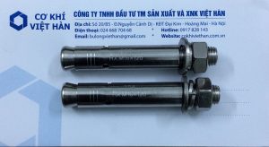 chuyên phân phối sản phẩm tắc kê nở ống inox 304- bulong nở ống inox 304 M16x120 quận hoàng mai