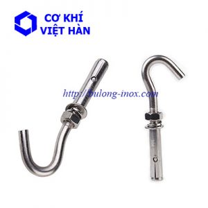 tắc kê nở móc câu inox