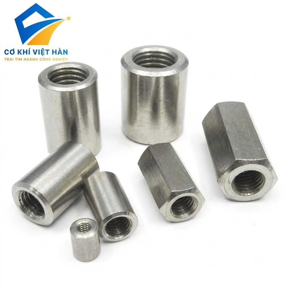 Nối Ren Inox Kiểu Tròn