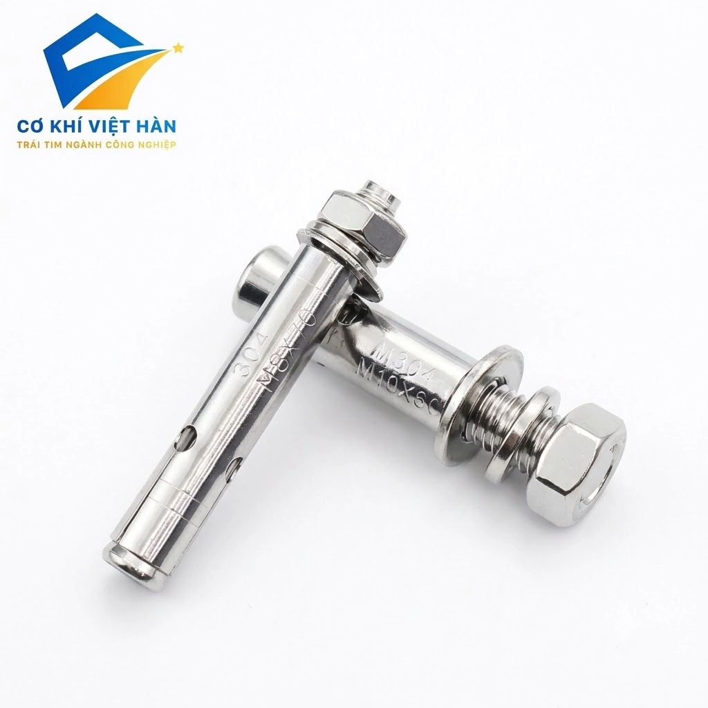 Tắc Kê Nở Inox 304 M8x60