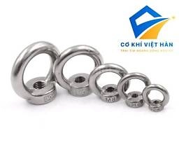 Ecu mắt inox - Móc cẩu ren âm inox