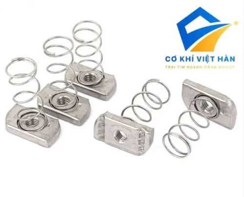 đai ốc lò xo inox - êcu lò xo inox